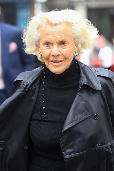 Honor Blackman Who Played Pussy Galore In James Bond Movie
