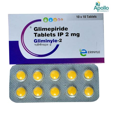 gliminyle mg tablet price  side effects composition apollo pharmacy
