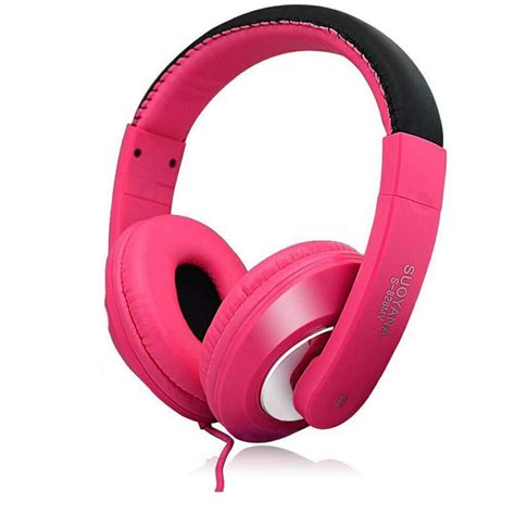 details  high quality pink color wired headphone mm plug gaming headset  microphon