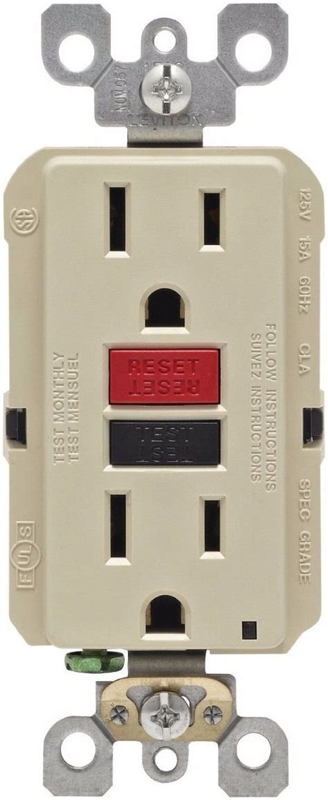 gfci receptacle  amp shop construction electrical supplies   price life  home