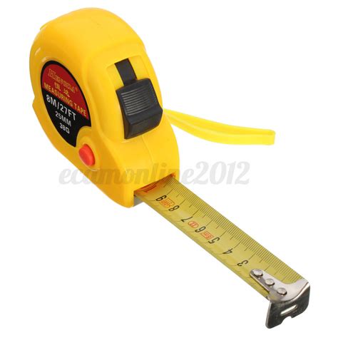 professional standard metric measure measuring pocket tape ruler tool