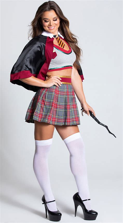 Spellbinding School Girl Costume Magical School Girl Costume