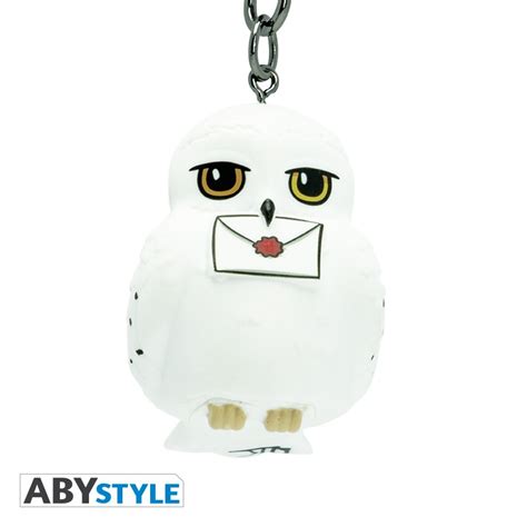 Harry Potter 3d Keychain Hedwig
