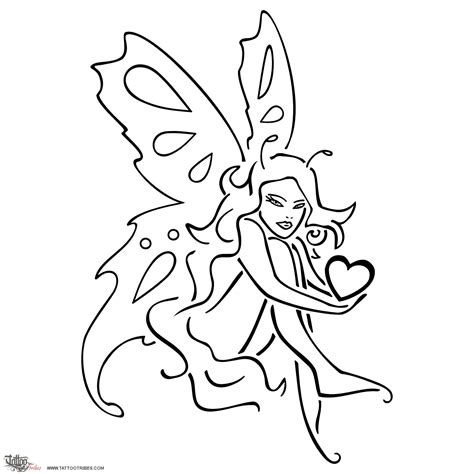 easy fairy drawing  getdrawings