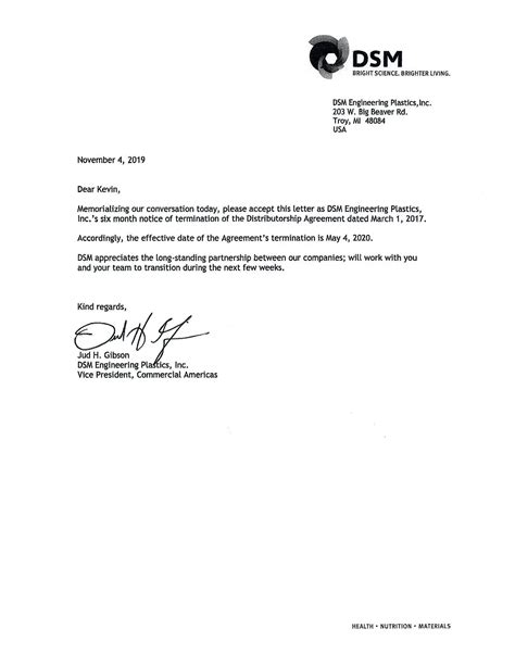 product discontinuation letter sample letter cgw
