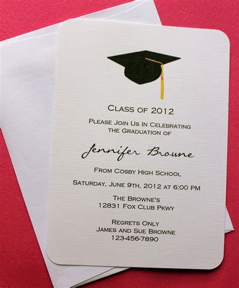 image contoh invitation letter graduation party