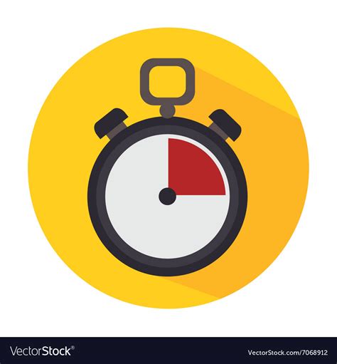 timer clock icon royalty  vector image vectorstock