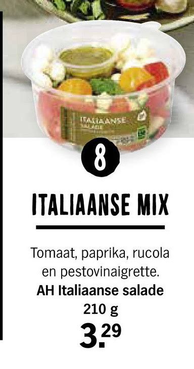 ah italiaanse salade   aanbieding bij albert heijn