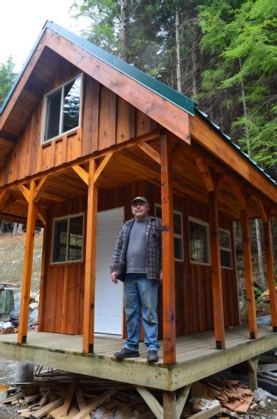 tiny house   big sleeping loft  covered porchdeck