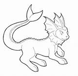 Vaporeon Coloring Pages Pokemon Getcolorings Color Getdrawings sketch template