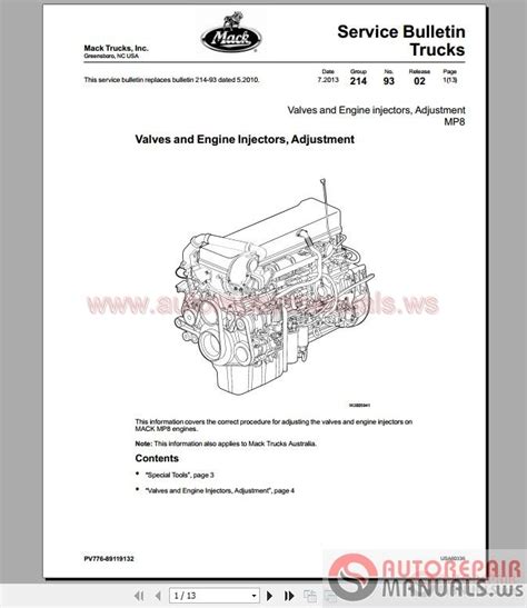 mack mp service manuals  diagrams auto repair manual forum heavy equipment forums