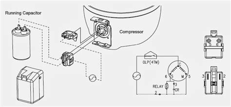 tecumseh compressor start relay wiring diagram collection