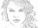 Coloring Swift Taylor Pages Printable Colouring Sheets Clipart People Adults Print Easy Cute Coloringpages Kids Celebrity Clip Library Choose Board sketch template