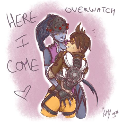 widow and tracer by eiyumi on deviantart