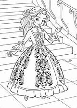 Elena Avalor Coloring Pages Kids Printable Disney Color Print Princess Printables Bestcoloringpagesforkids Sheets Beautiful Book Characters Cartoon Sketch Choose Board sketch template