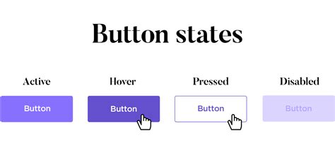 button design  websites  mobile apps justinmind