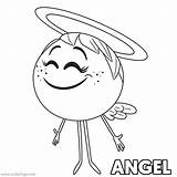 Emoji Angel Movie Coloring Pages Xcolorings 1280px 114k Resolution Info Type  Size sketch template