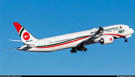 ajy biman bangladesh airlines boeing   dreamliner photo