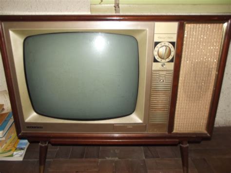 espectacular televisor antiguo  mlc fjpg  televisor antiguo