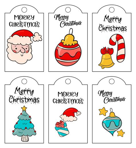 christmas gift tags templates    printables printablee