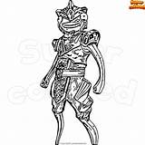 Fortnite Fishstick Supercolored Atlantean sketch template