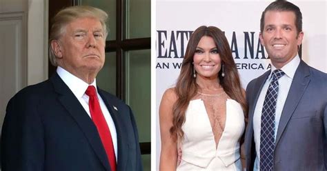 trump didnt  son don jr  date kimberly guilfoyle   wanted  date