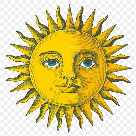vintage sun illustration images   png stickers wallpapers backgrounds rawpixel