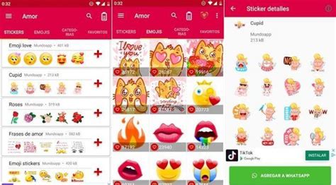 recopilatorio de los mejores stickers de amor  whatsapp