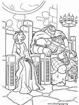 Throne Brave Fergus Elinor Designlooter sketch template