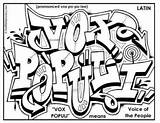 Coloring Pages Printable Graffiti sketch template
