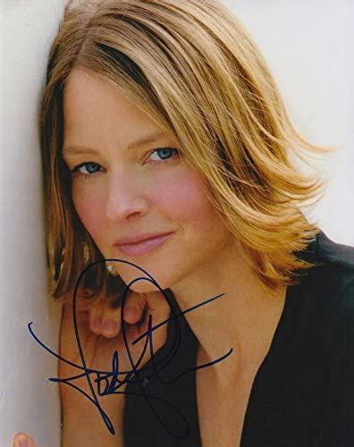 Jodie Foster Signed 8x10 Photo At Amazon S Entertainment Collectibles Store