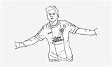 Messi Para Coloring Pages Soccer Colorir Imagem Seekpng Star sketch template