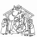 Coloring Nativity Pages Scene Story Christmas Printable Precious Simple Drawing Moments Getcolorings Book Line Color Manger Clipartmag Getdrawings sketch template