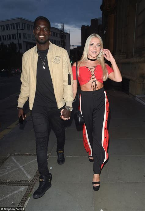 Love Island Gabby Allen Steps Out In Very Racy Trousers Daily Mail