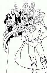 Justice League Coloring Pages Print Kids sketch template
