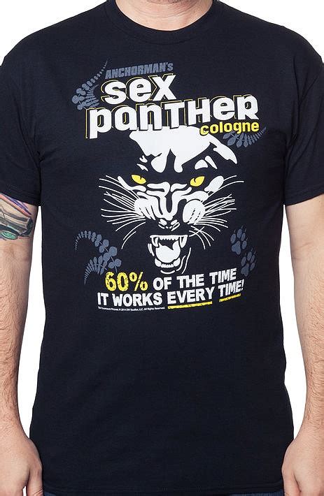 Anchorman Sex Panther Cologne T Shirt T Roundup Discover Graphic T