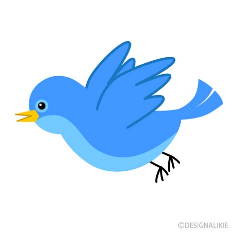 flying cute blue bird clip art  png imageillustoon