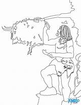 Prehistorico Homo Prehistoria Hombre Sapiens Pintando Prehistoricos Coloriage Grotte Hombres Prehistoricas Pared Gruta Rupestre Colorare Prehistoric Iluminar Colorier Cuevas Caza sketch template