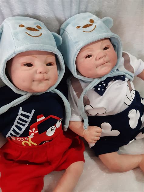 bebê reborn gêmeos menino elo7 produtos especiais