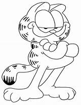 Garfield sketch template