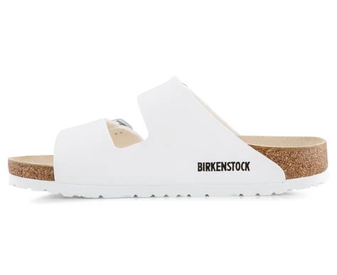 birkenstock unisex narrow fit arizona sandal white nz