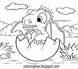 Dragons Hatching Getdrawings Mystical Wizard sketch template