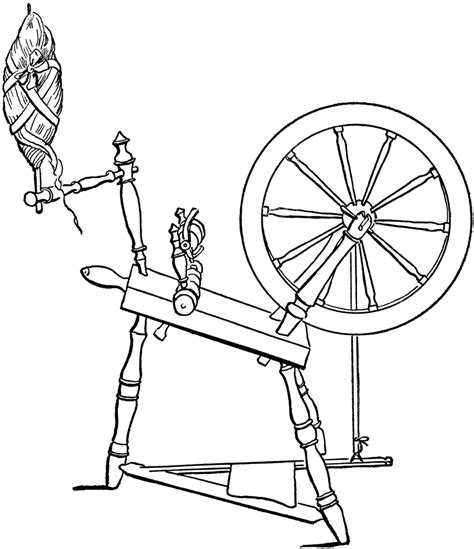 diagram   spinning wheel clipart