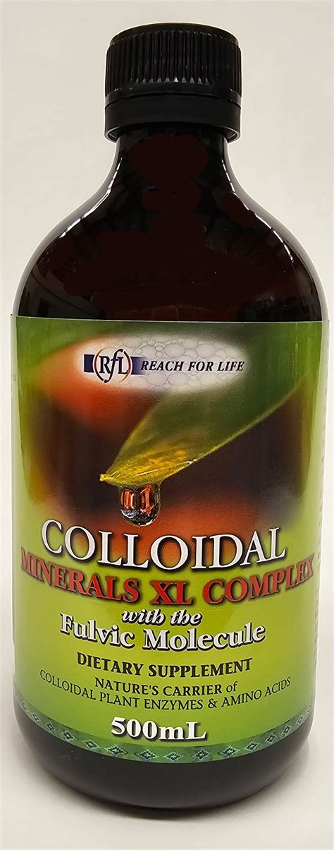 buy colloidal mineral supplements   fulvic acids molecule reach  life health products