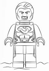 Lego Coloring Pages Man Super Steel Legoman Heroes City Color Printable Kids Template Do Drawing sketch template