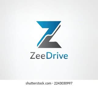 zee drive typography logo vector templates stock vector royalty   shutterstock