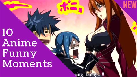 Top 10 Anime Funny Moments New September 2016 Youtube