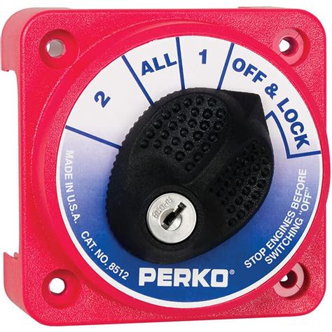 compact battery selector switch perko dp
