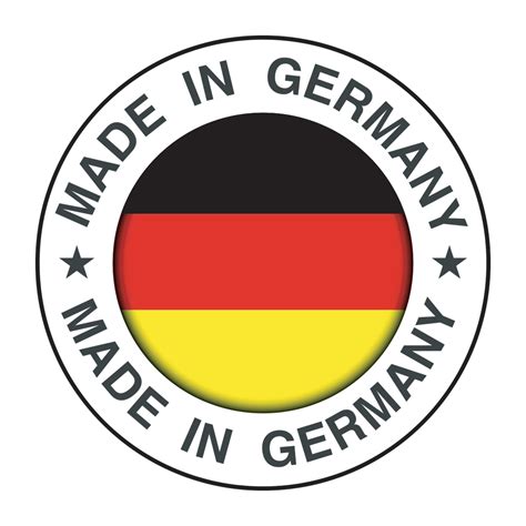 Made In Germany Icon Circle Button 5416922 Vector Art At Vecteezy