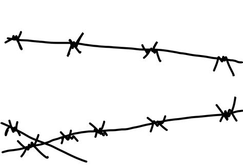 transparent barbed wire   transparent barbed wire png
